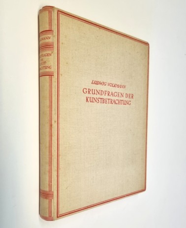 Grundfragen der Kunstbetrachtung von 1925
