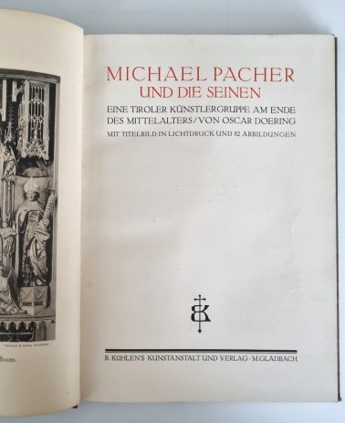 Monographie Michael Pacher, von Oscar Doering