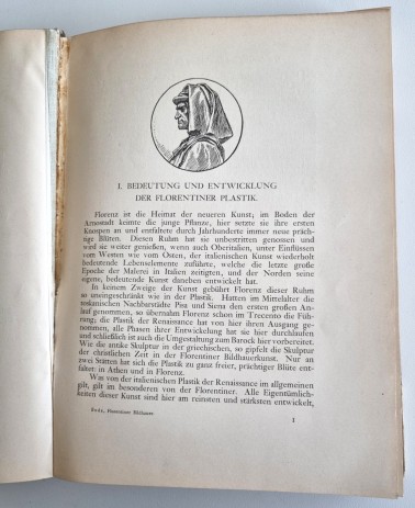 Florentiner Bildhauer der Reaissance von W. Bode, Seite 1