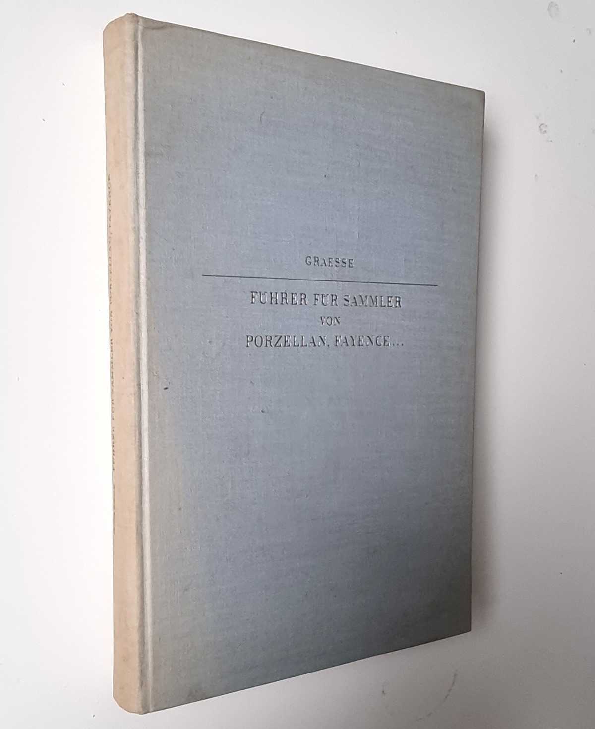 Graesse Führer für Sammler von Porzellan und Fayence