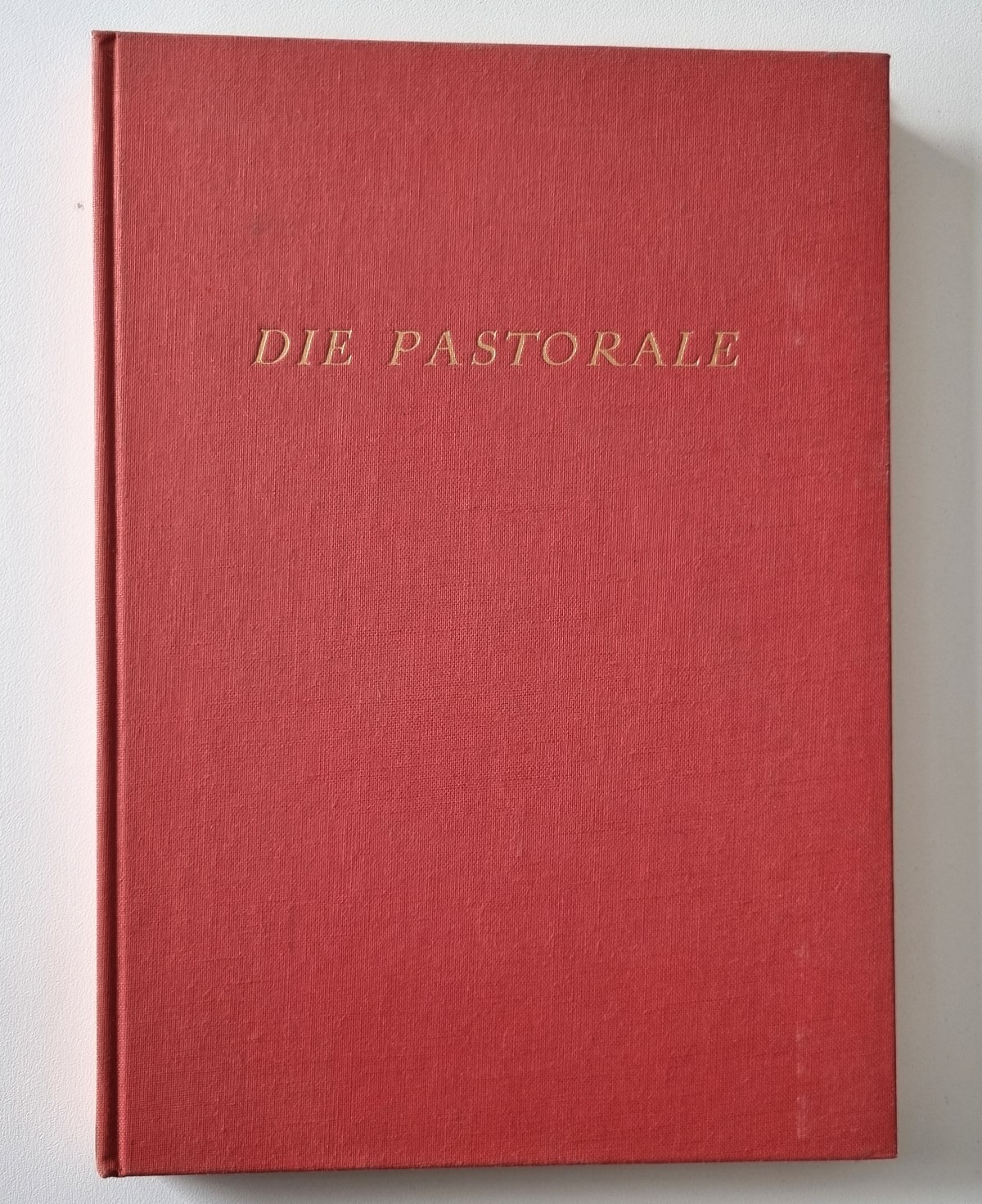Italienische Kunst - Die Pastorale - Kunstgeschichte-Buch von 1952