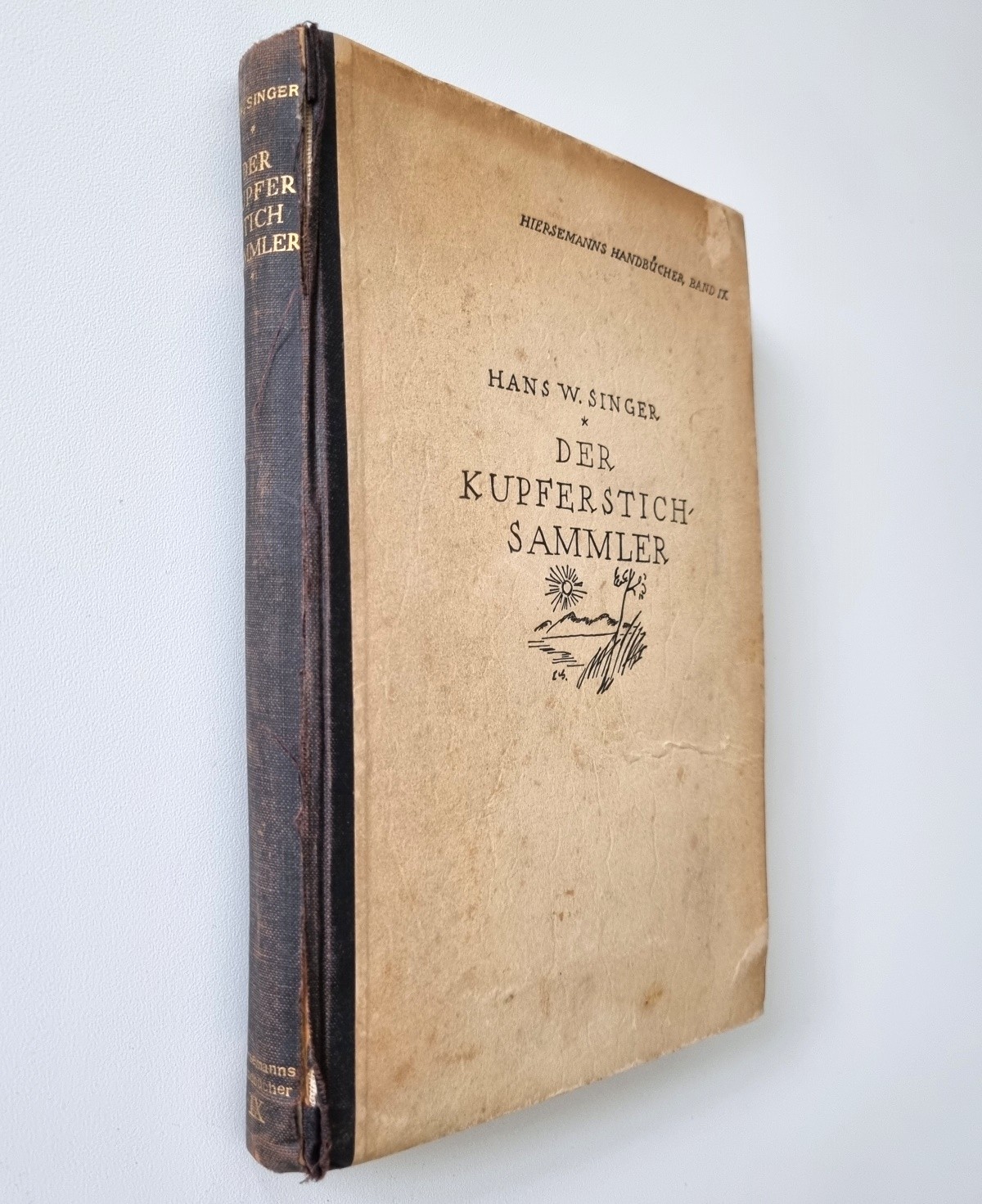 Handbuch für Kupferstichsammler von 1922