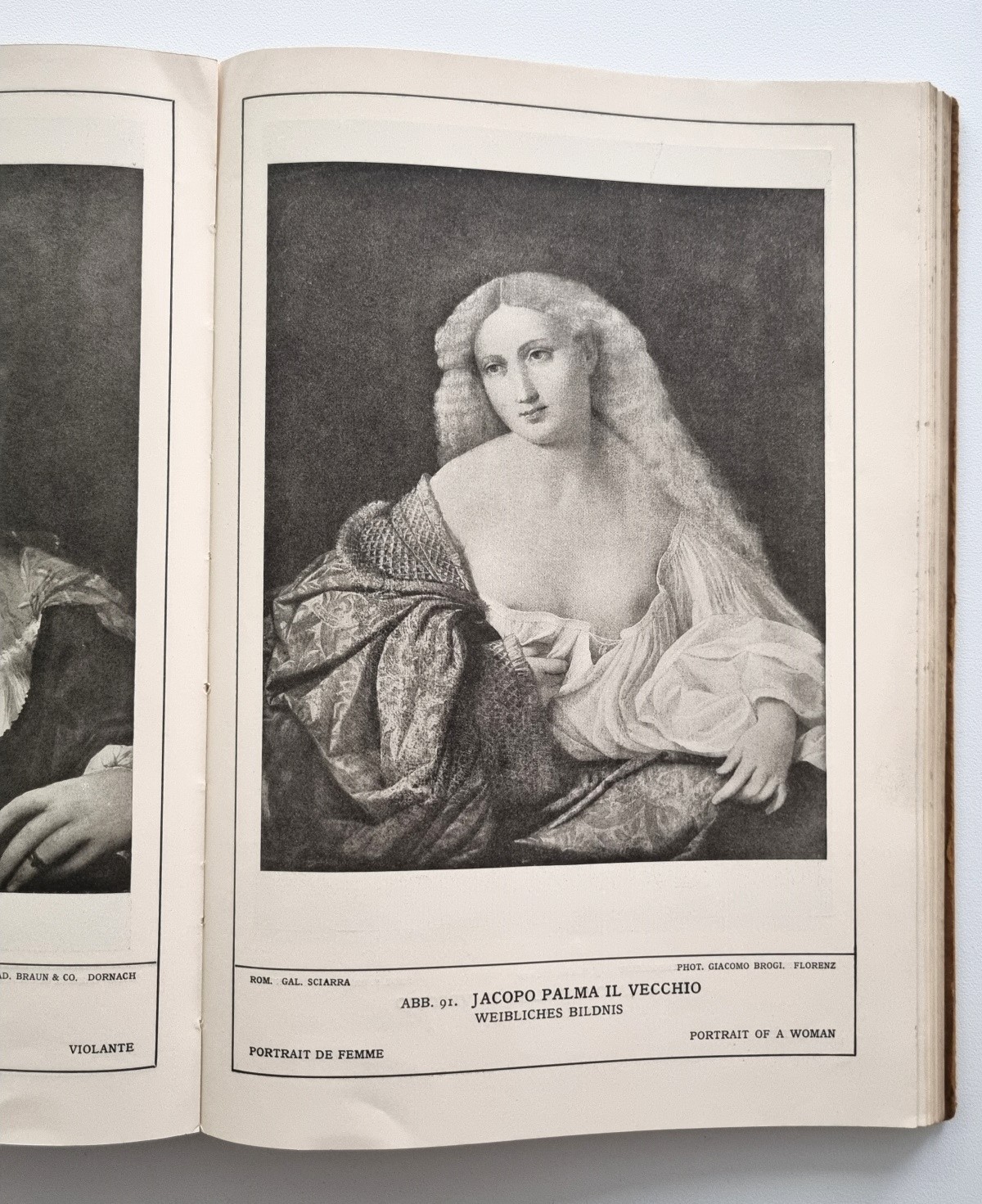 Das weibliches Schönheitsideal in der Malerei, Buch von 1912, Abb. 91