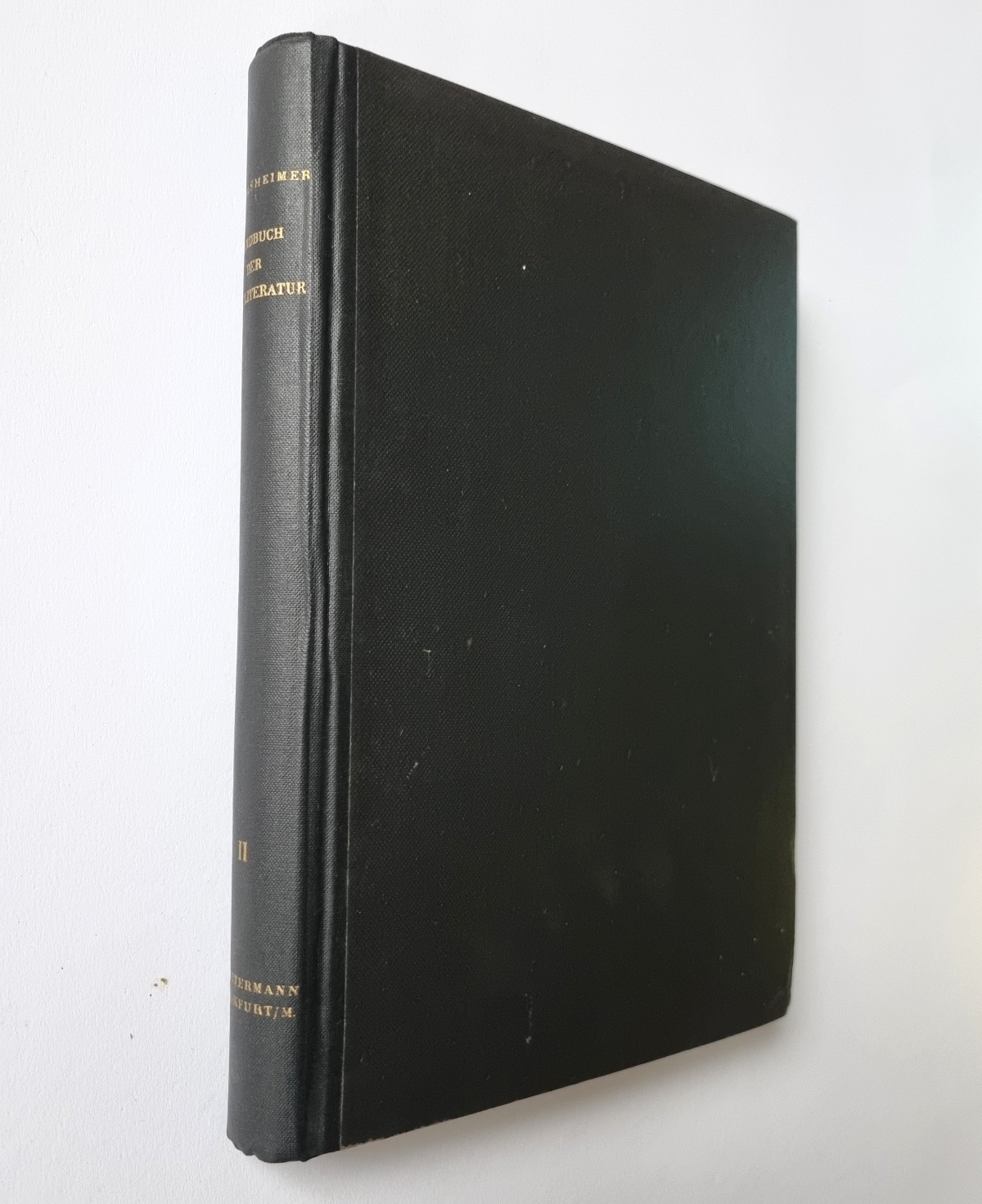 Handbuch der Weltliteratur von H.W. Eppelheimer, Band 2 von 1950, Einband