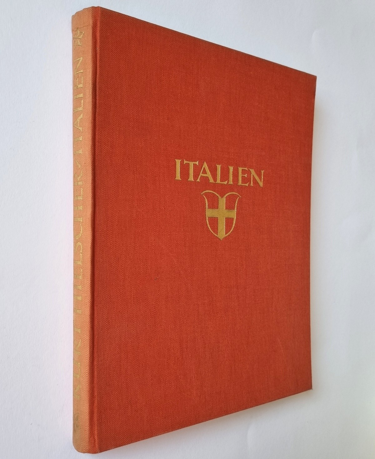 Italien, Baukunst und Landschaft. Bildband von 1929, Roter Einband