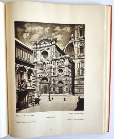 Italien, Baukunst und Landschaft. Bildband von 1929, Bildseite 123 Florenz
