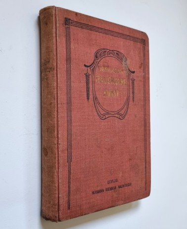 Italienische Kunst, Studien und Betrachtungen von Berhard Berenson 1902, Bucheinband