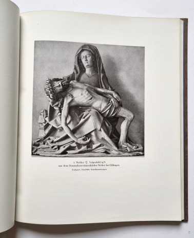 Niederschwäbische Plastik des ausgeheden Mittelalters, Buch von 1925, Bildtafel 1
