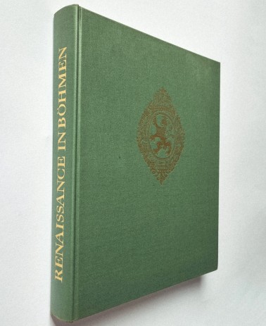 Buch Renaissance in Böhmen, Ansicht Leineneinband