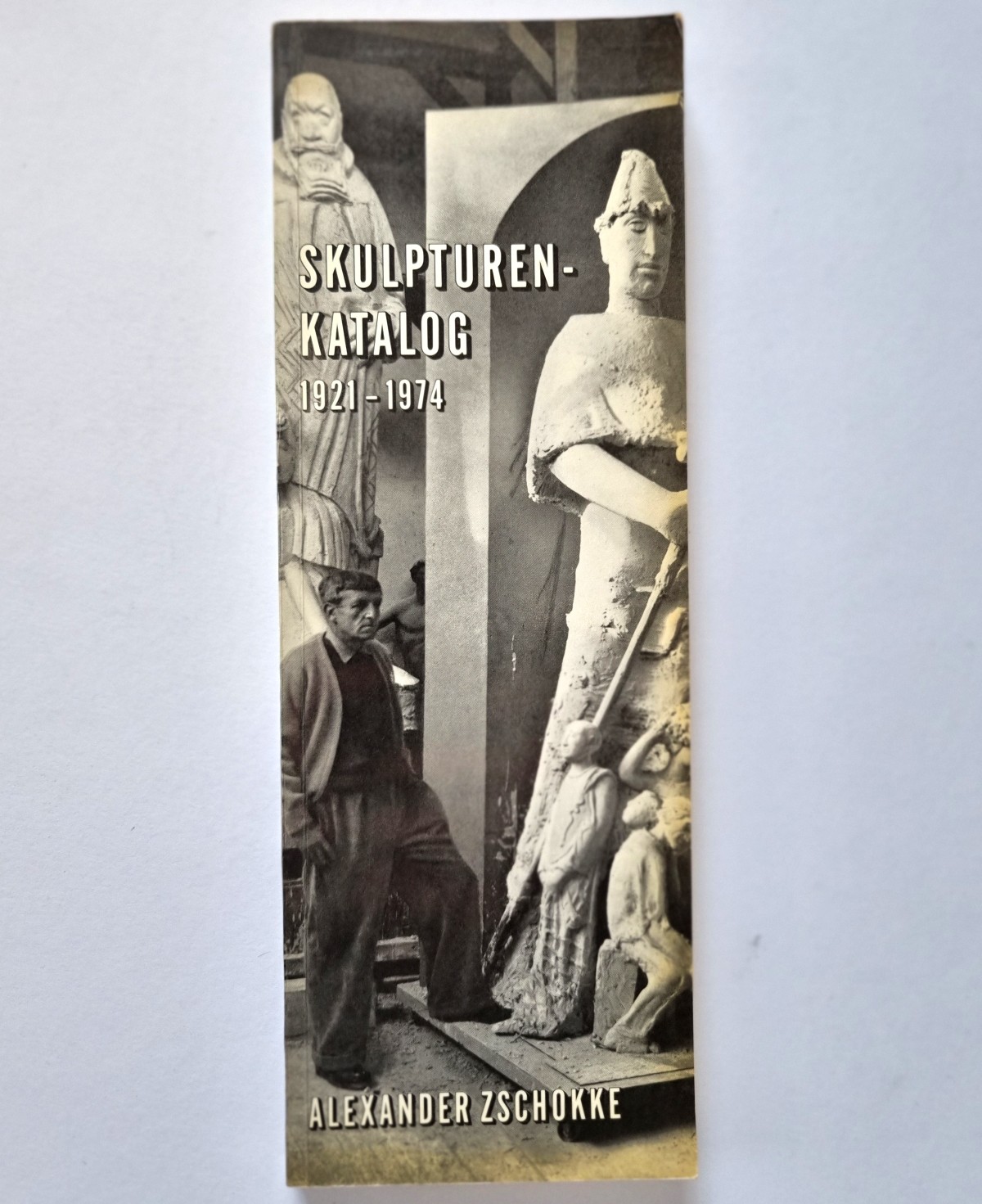 Skulpturenkatalog Alexaner Zschokke 1921 - 1974, Buchdeckel