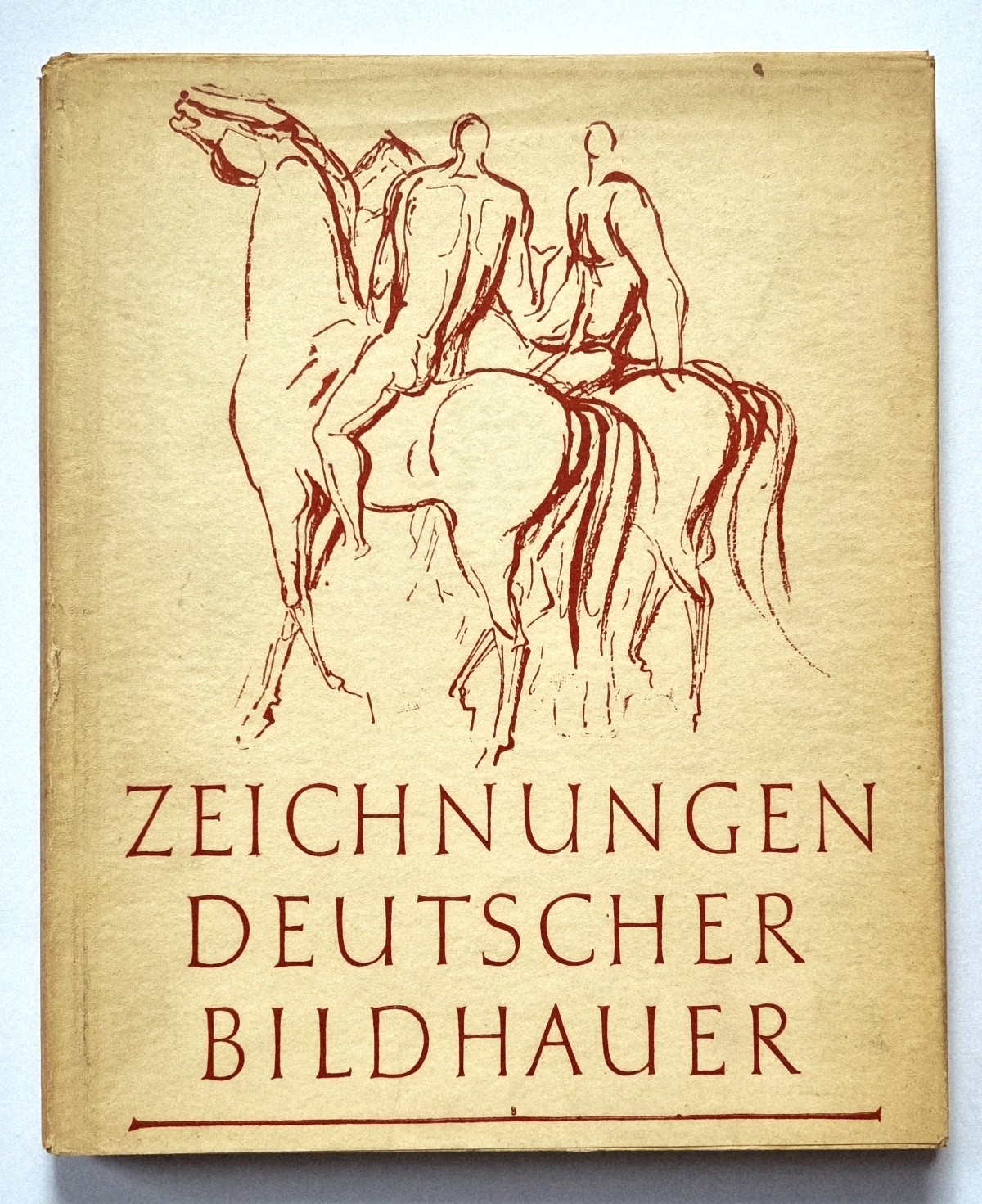 Zeichnungen Deutscher Bildhauer, Buch von Gerhard Händler von 1943