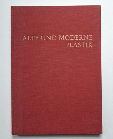Alte und moderne Plastik, Kunstbuch von 1967, Buchdeckel