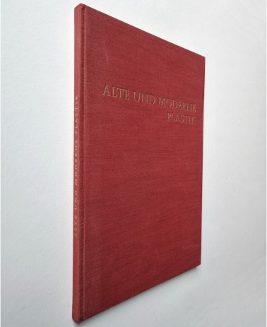 Alte und moderne Plastik, Kunstbuch von 1967, Roter Leineneinband