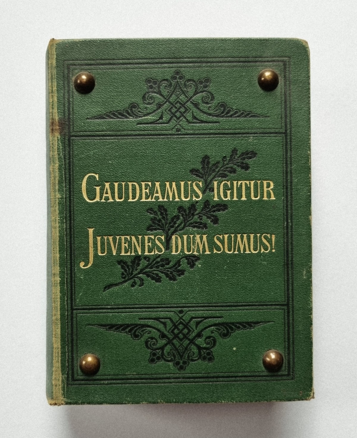 Schauenburgs Allgemeines deutsches Kommersbuch 81.-85. Aufl., ca. 1908, Buchdeckel
