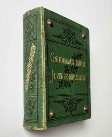Allgemeines deutsches Kommersbuch 81.-85. Aufl., ca. 1908, Einband