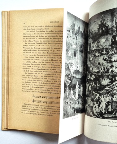 Hieronymus Bosch. Das Tausendjährige Reich. Buch von 1947. Buchseite 80