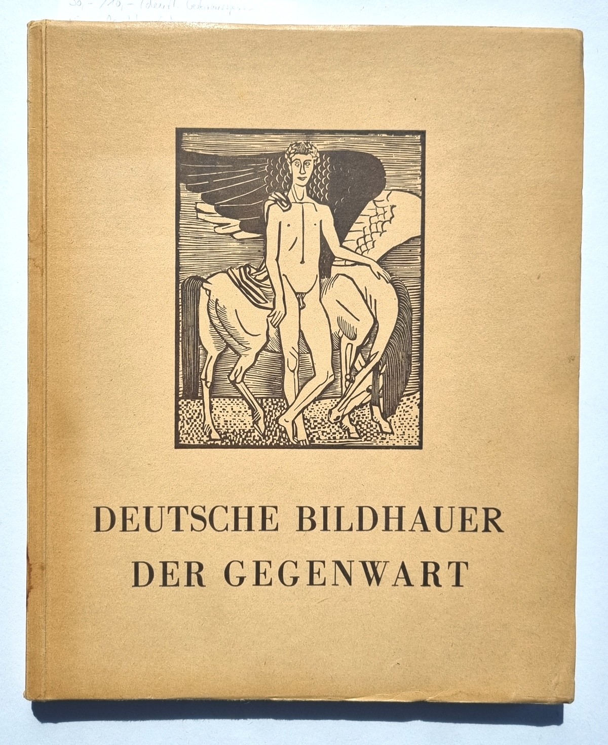 Deutsche Bildhauer der Gegenwart von A. Hentzen, um 1935, Buchdeckel