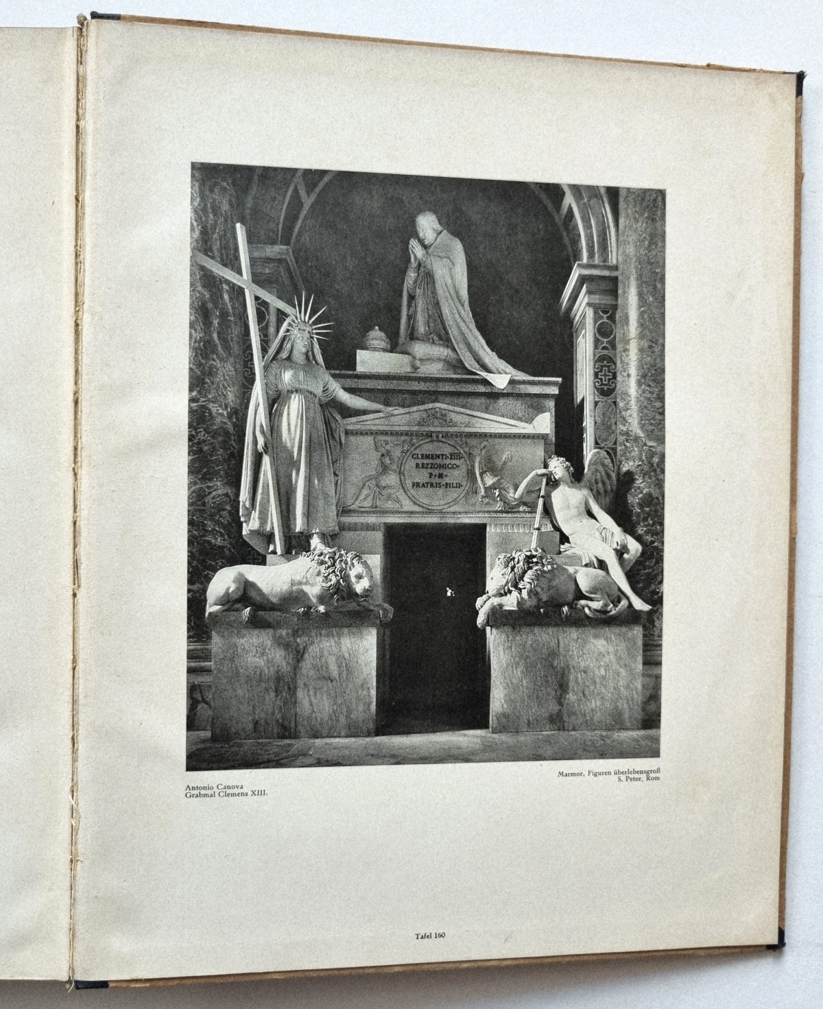 Italienische Plastik vom 15. bis 18, Jahrhundert. Buch von F. Knapp von 1923. Bildtafel 160