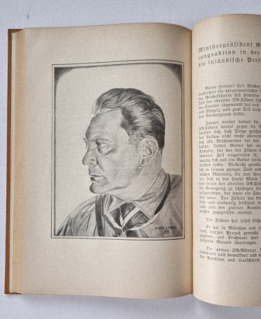 Die Treue ist das Mark der Ehre. Von München bis Tannenberg. Von 1934. Buchseite 152, Göring
