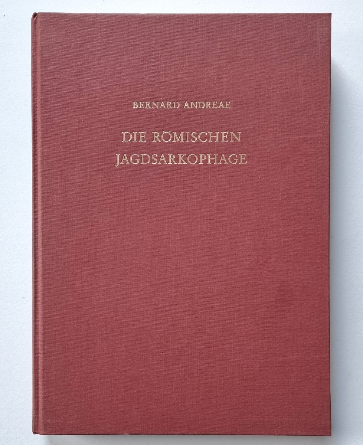 Die römischen Jagdsarkophage, Buchdeckel